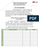 Acta de Reunión - Jornada de PPFF - 2023