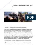 Santiago Del Estero Es Una Zona Liberada para La Usurpación