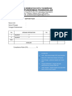 Template Daftar Tilik 2023