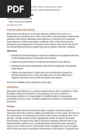 Rheumatic Heart Disease