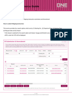 Manual Shipping Instruction