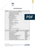 Lista de Útiles 6 Egb