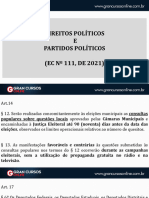 Aula 28 - Direitos Políticos e Partidos Políticos V