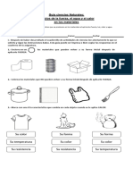 1º Basico Efectos de La Fuerza Guia de Los Materiales 2 PDF