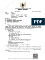 Undangan Ketua Ke Provinsi - Penrev Anggaran TA 2023 - 11 S.D 14 Oktober 2022