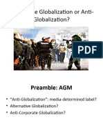 Anti-Globalization POL 203 Lecture Power Point