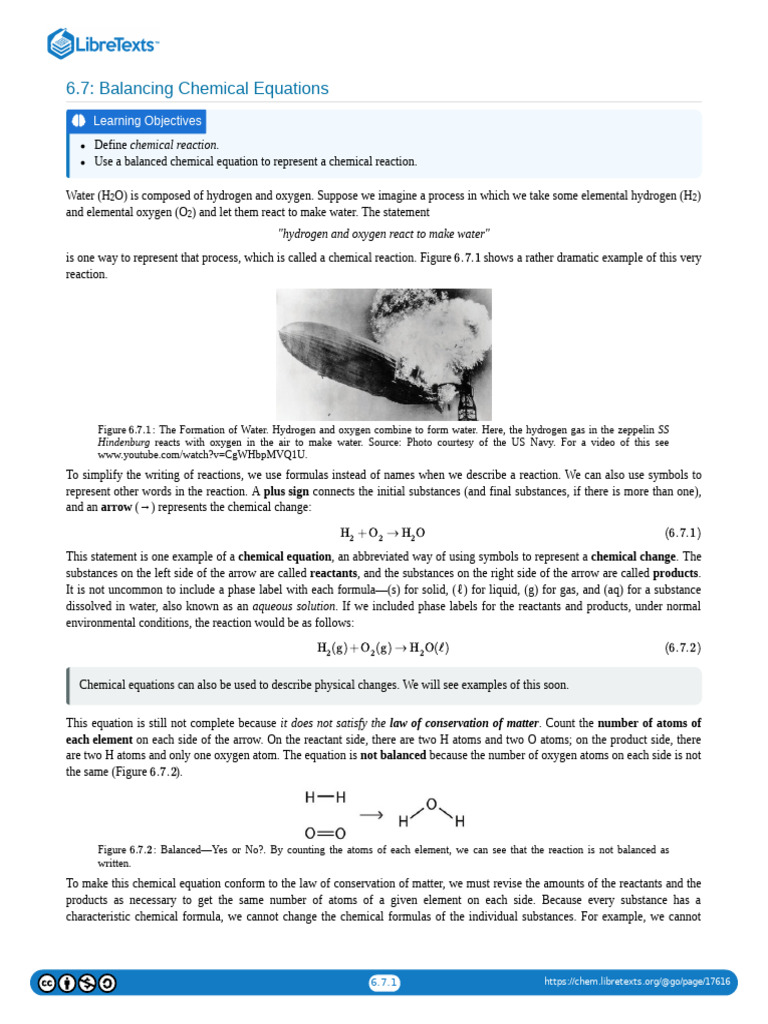 Balancing Chemical Equations Guide | PDF