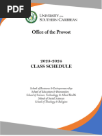 2019 Howard College Timetable Information Booklet | PDF | Academic Term