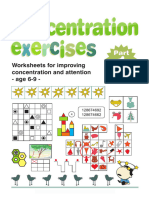 Concentration Exercises 1（6-9岁）
