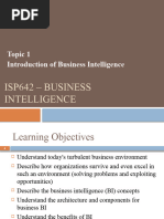 [1] Introduction of Business Intelligence