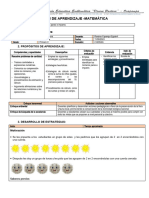 Sesion de Aprendizaje-Matemática 2023 Primero C - Roxy