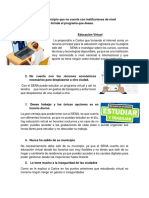 Estudio de Caso La Oportunidad de Formarme