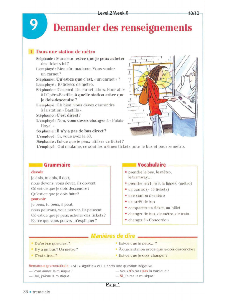 Simple French Textbook PDF