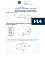 Circuito Resistencias, Ley de Kirchhoff Y Circuito RC