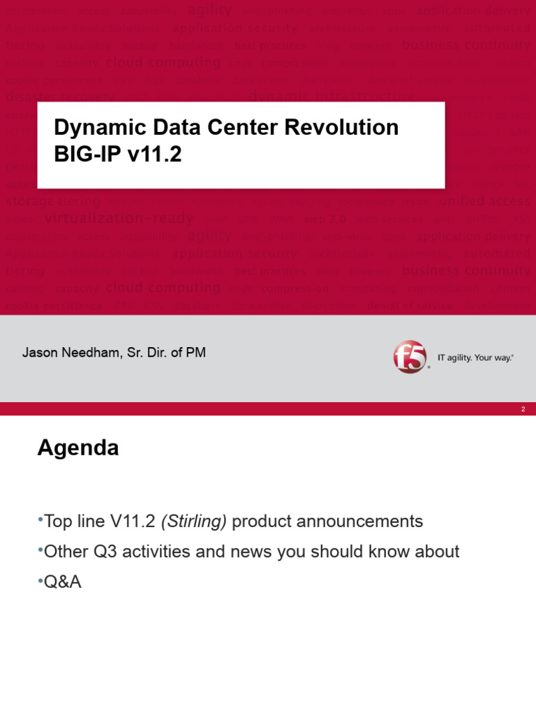 Field Call What's New in 11.2 (Slides) PDF