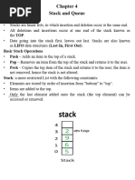 Chapter 4 Stack and Queues