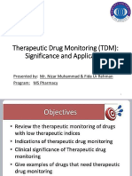 Therapeutic Drug Monitoring (TDM) 2