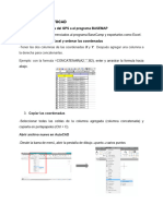 Como Pasar Puntos de GPS A AUTOCAD (Instrucciones)