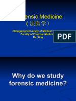 Lesson 1 Introduction of Forensic Medicine (Copy)