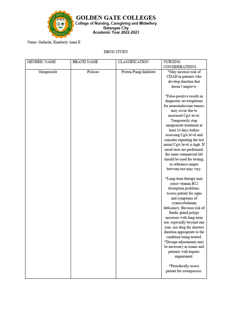 Drug study pdf