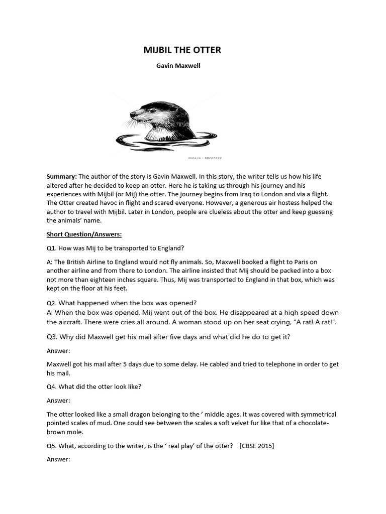 10 Mijbil The Otter | PDF