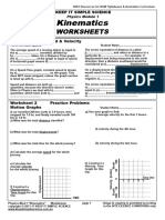 PHYS Module 1 Worksheets