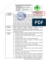 Sop Pencatatan Dan Pelaporan