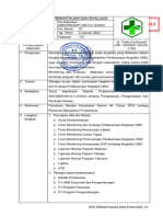 Sop Pemantauan Dan Evaluasi PKM Maesan