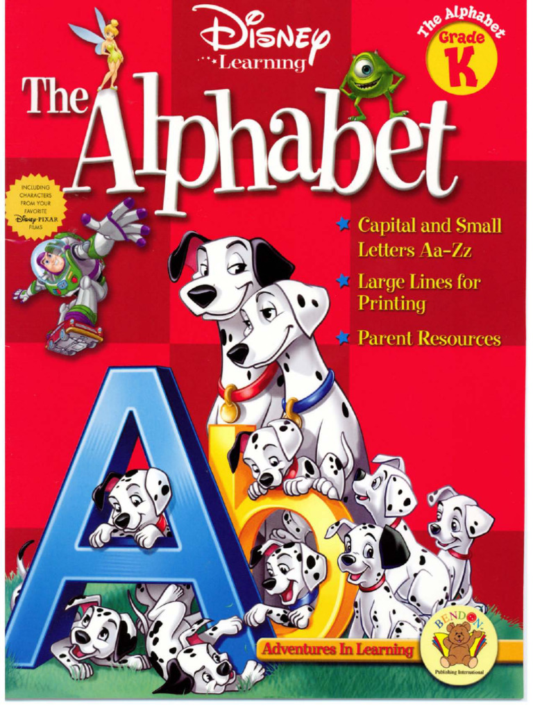 Disney - Learning - The - Alphabet - PDF Versión 1 | PDF
