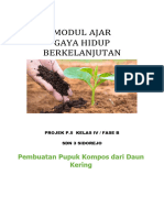 Modul Ajar Pembuatan Pupuk Dari Daun Kering