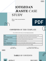 Protozoan Parasite Case Study by Slidesgo