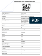 Yatra Registration Letter - UTDB