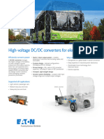 High Voltage DC - DC Converters