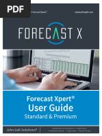 ForecastX Wizard User Guide