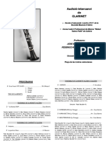 Programa Audició Intercanvi SMA. Concert en Alzira