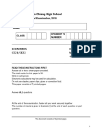 CE2 - Eco - Trial Exam - 2018 - Paper 1 - Q