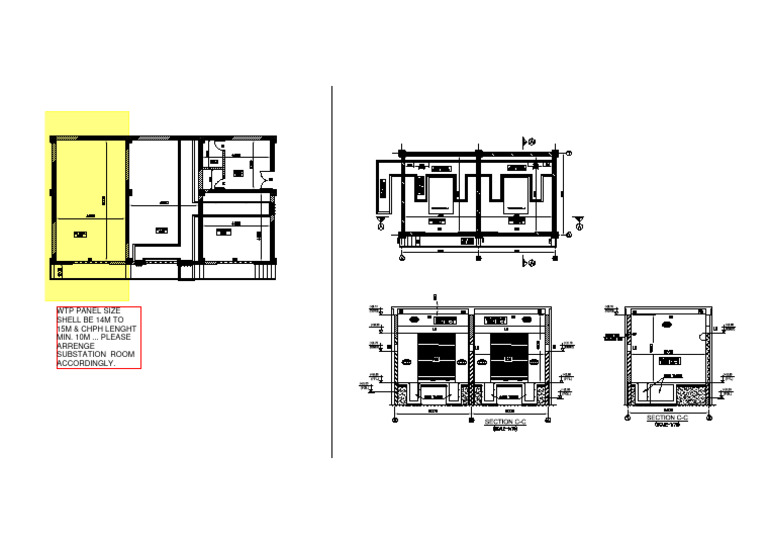 Substation Drawing | PDF