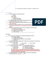 Checklist - Practicality of Research Project - Corpuz - Mendel