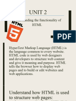 Unit 2-Understanding The Fun of HTML