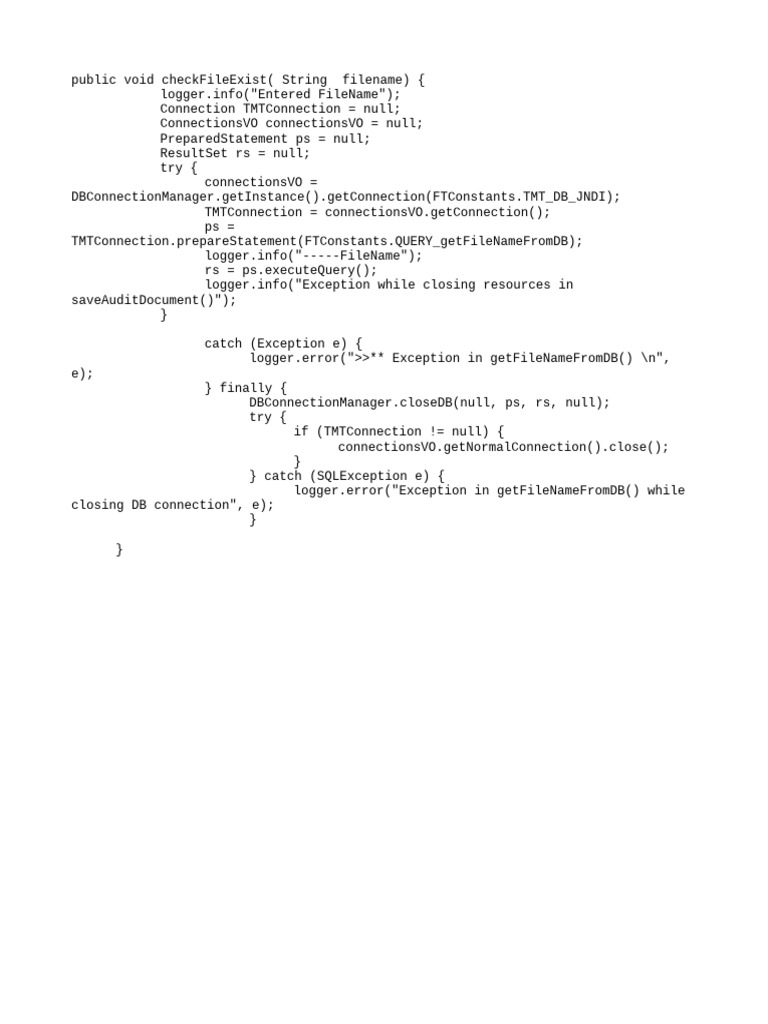 Dao Calss Method | PDF