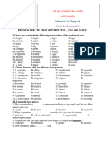 Bai Tap On Kiem Tra 1 Tiet Lan 1 - Anh 10 (Moi)