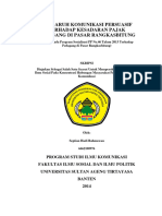 Septian Hadi Rahmawan - 6662100976 - Pengaruh Komunikasi Persuasif Terhadap Kesadaran Pajak Pedagang