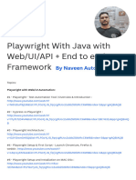 Playwright Java - Naveen Automation Labs