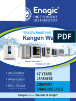 Kangen Enagic Water Brochure OCT 2021