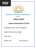 Library Management Himesh