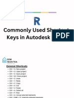Shortcut Keys in Autodesk Revit
