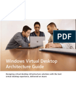 Windows Virtual Desktop Architectural Guide