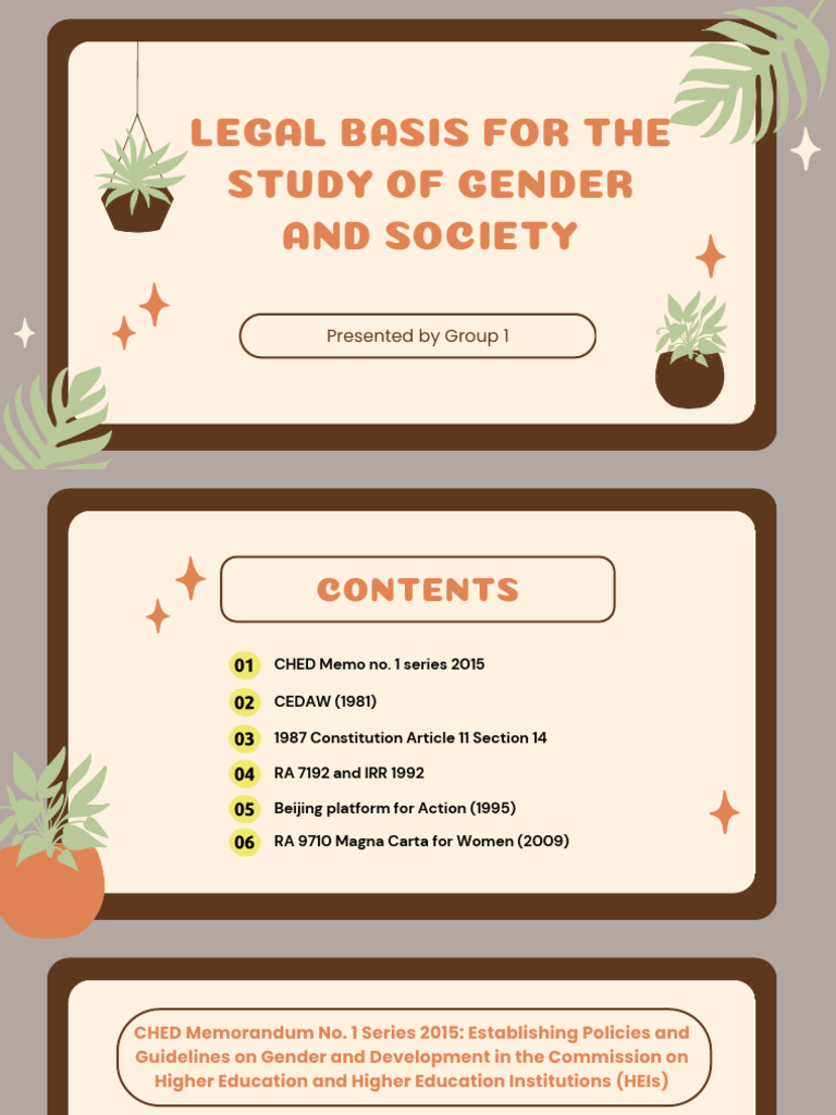 What Is The Relevance Of Gender And Society In Your Chosen Course