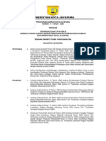 Perda 11 Tahun 2008 TTG Organisasi Dan Tata Kerja LTD, Bappeda & Inspektorat