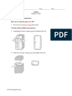 Ch2. Notes - Cells